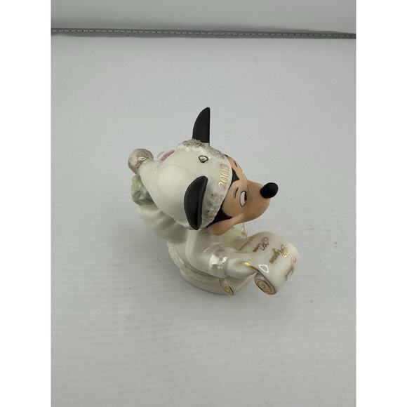 Vintage Lenox Disney 2003 Mickey Mouse Annual Christmas Ornament Porcelain - Picture 5 of 9